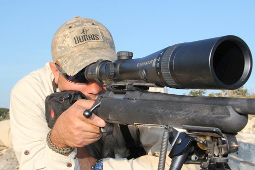 gun scope with rangefinder